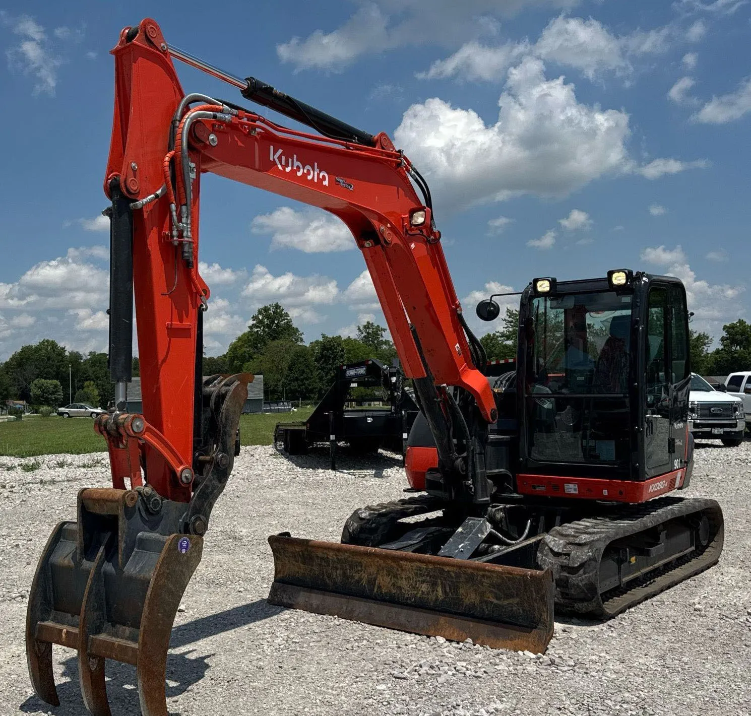 2022 Kubota KX080-4 Mini Excavator