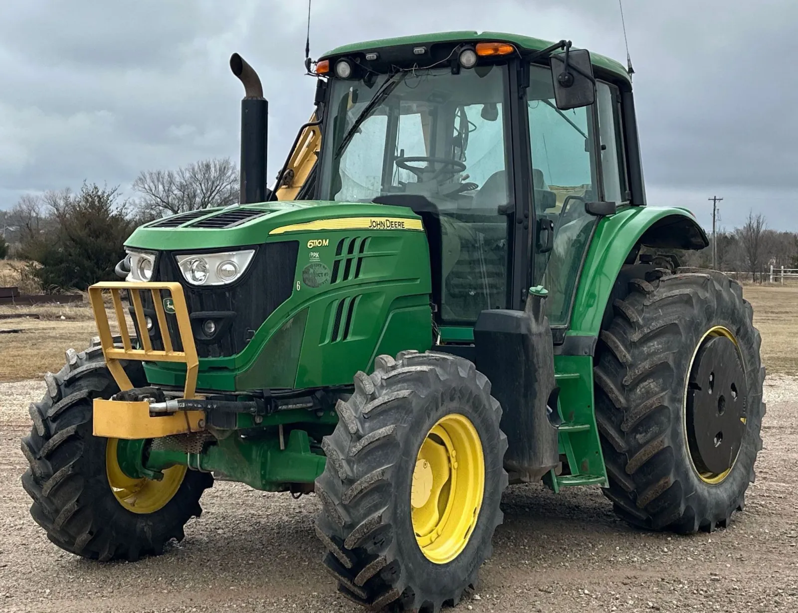 2017 John Deere 6110M Tractor