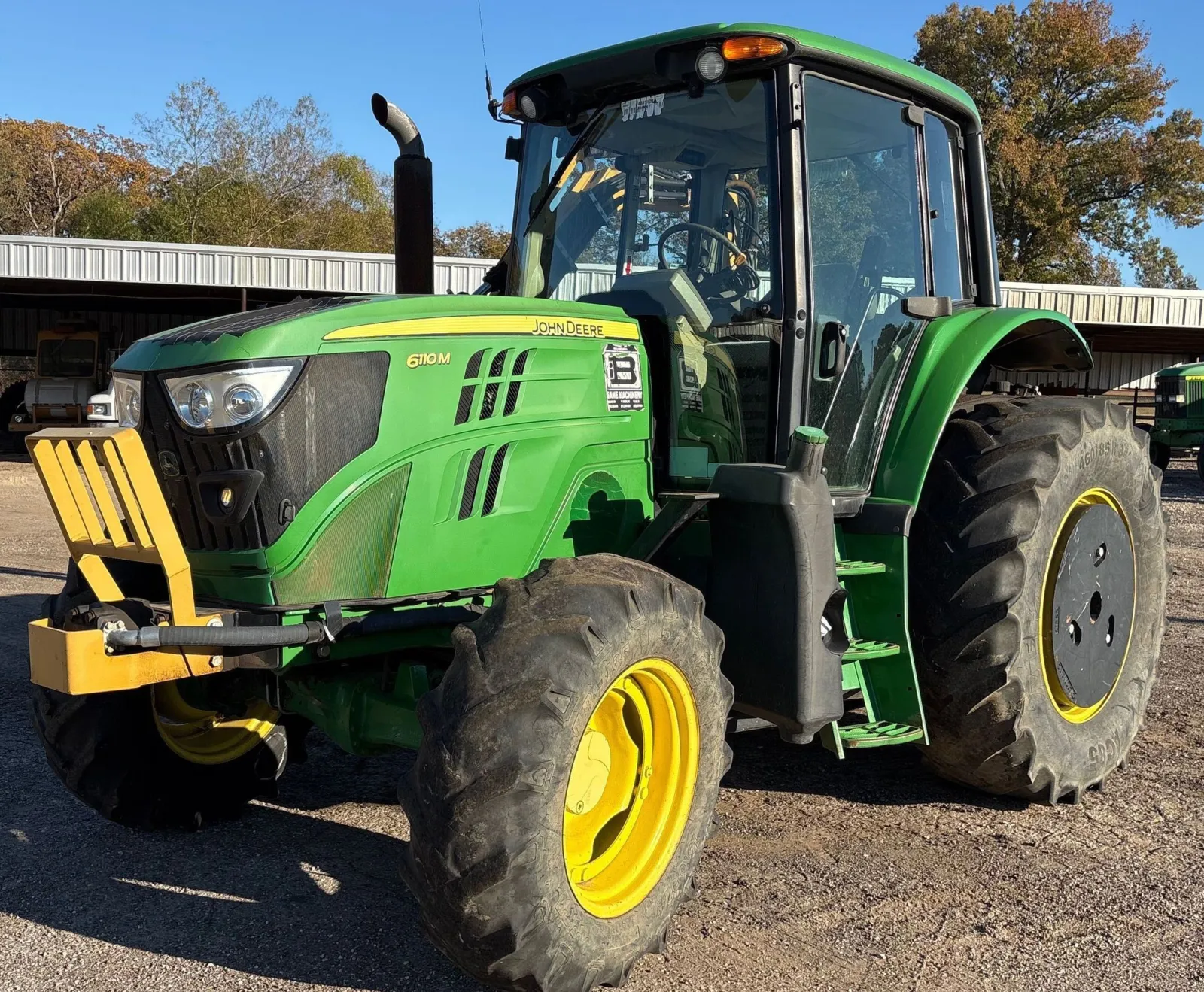 2017 John Deere 6110M Tractor