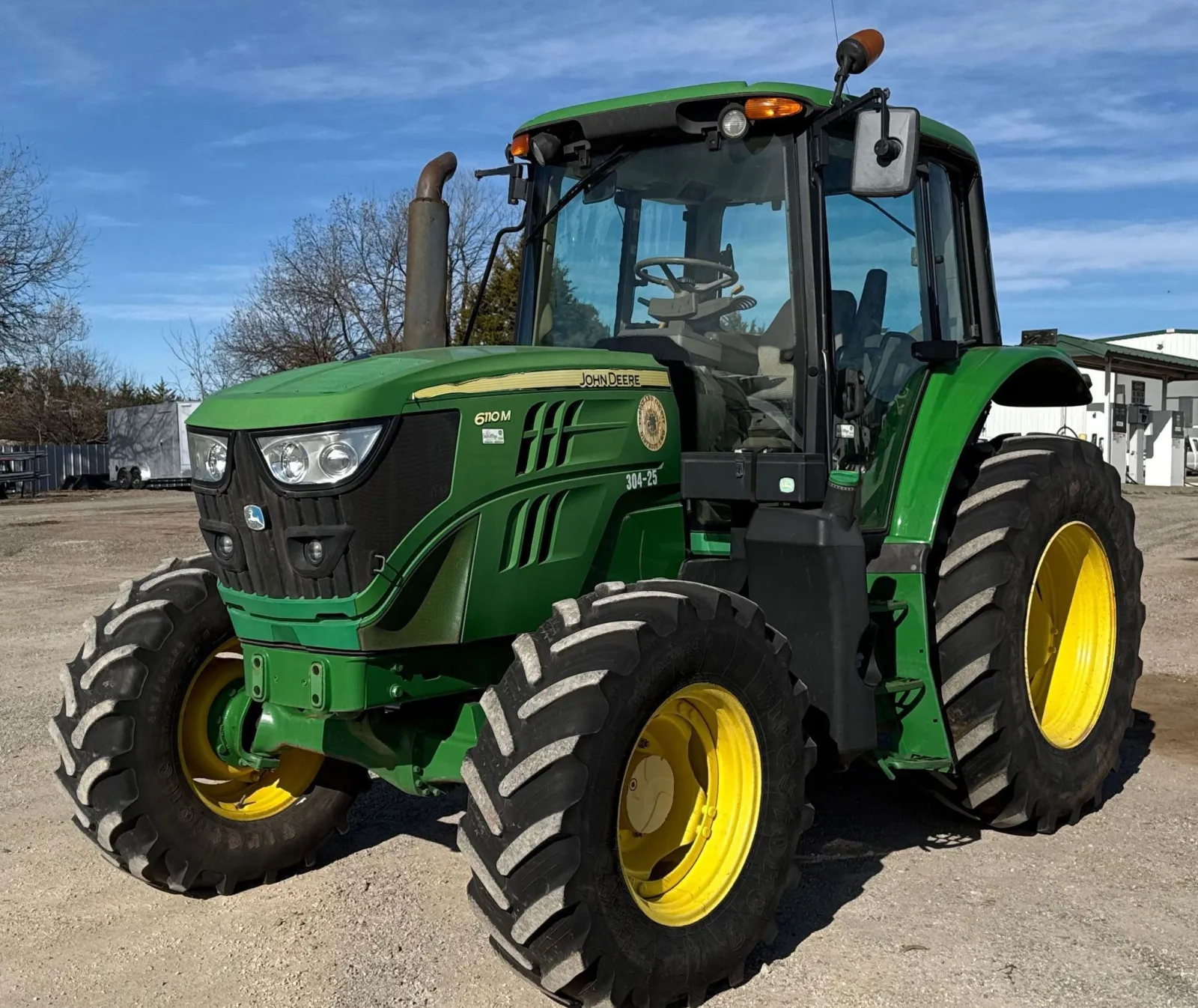 2016 John Deere 6110M Tractor
