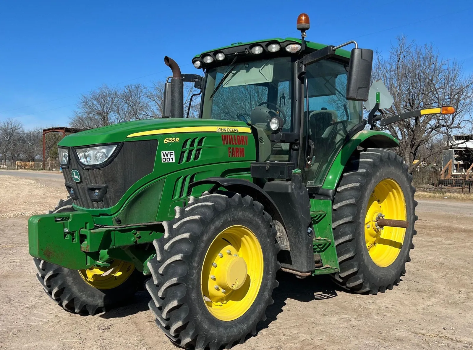 2019 John Deere 6155R Tractor