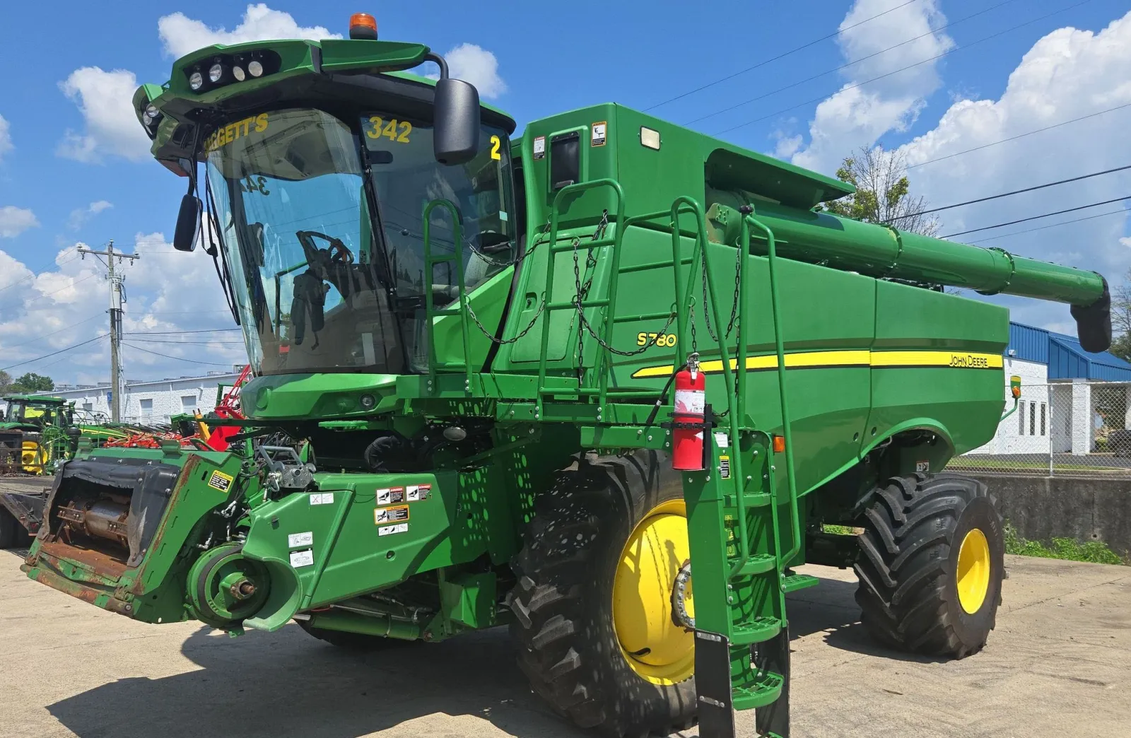 2019 John Deere S780 Combine
