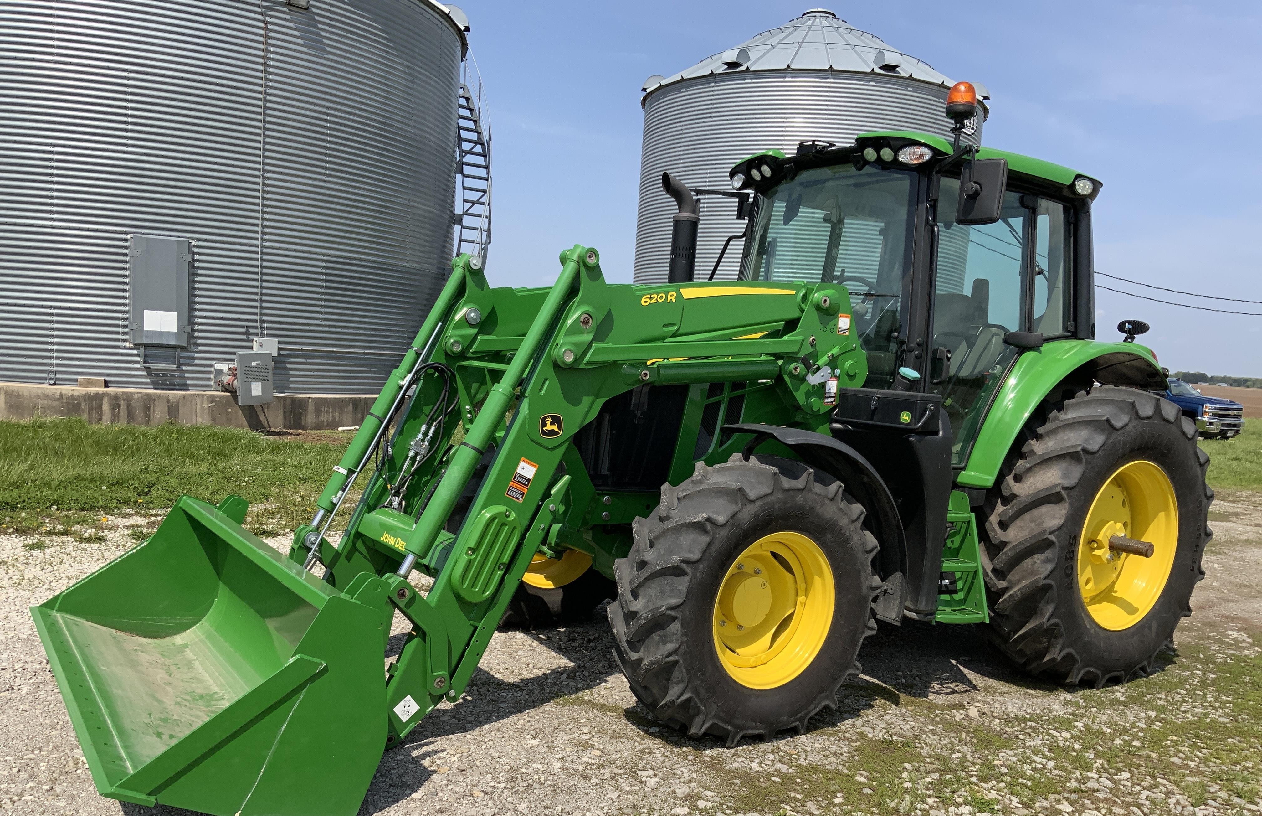 2022 John Deere 6120M Tractor