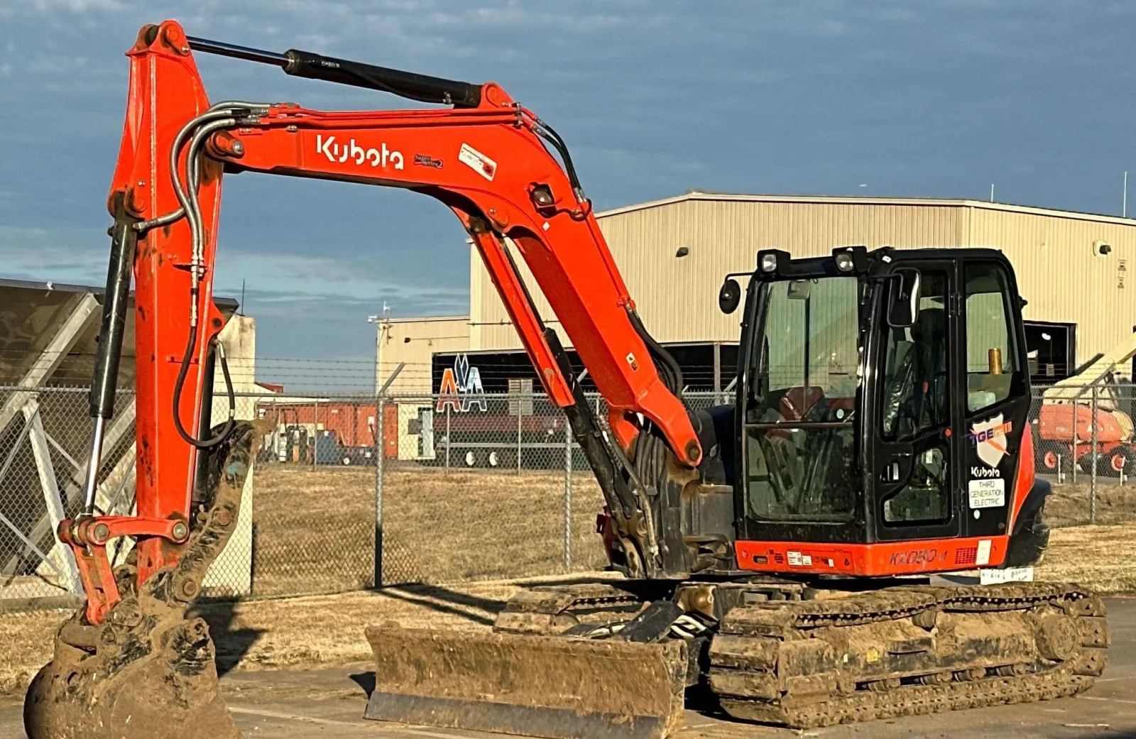 2021 Kubota KX080-4S2 Mini Excavator